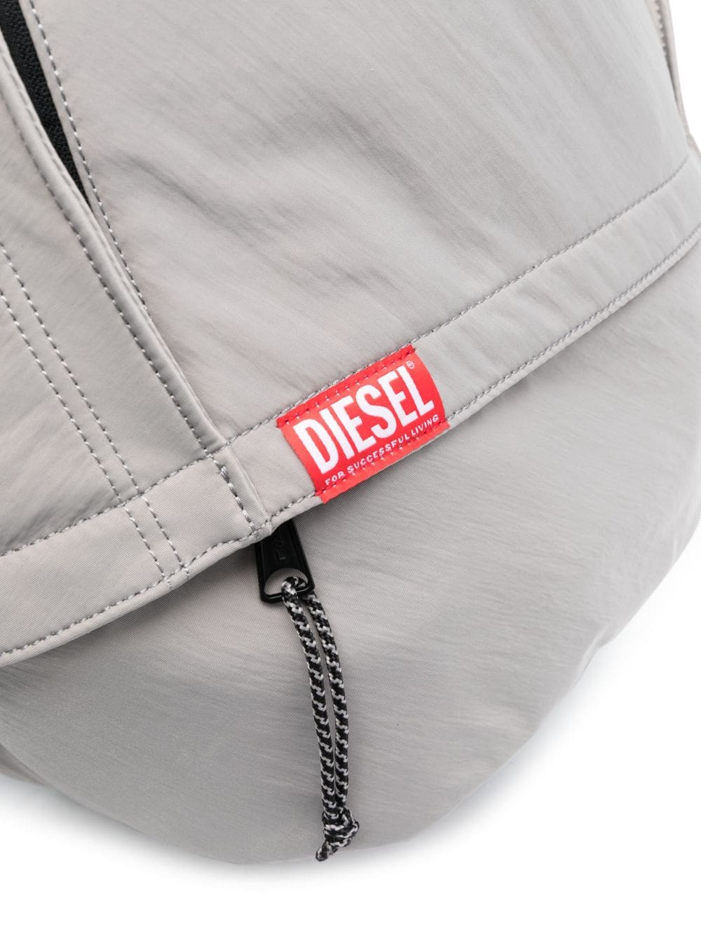 Diesel Race logo-patch backpack - Image 4