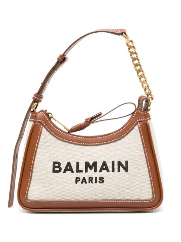 Balmain  B-Army logo-print shoulder bag