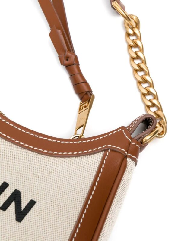 Balmain  B-Army logo-print shoulder bag - Image 4