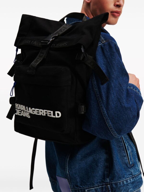 Karl Lagerfeld Jeans Utility roll-top backpack - Image 2