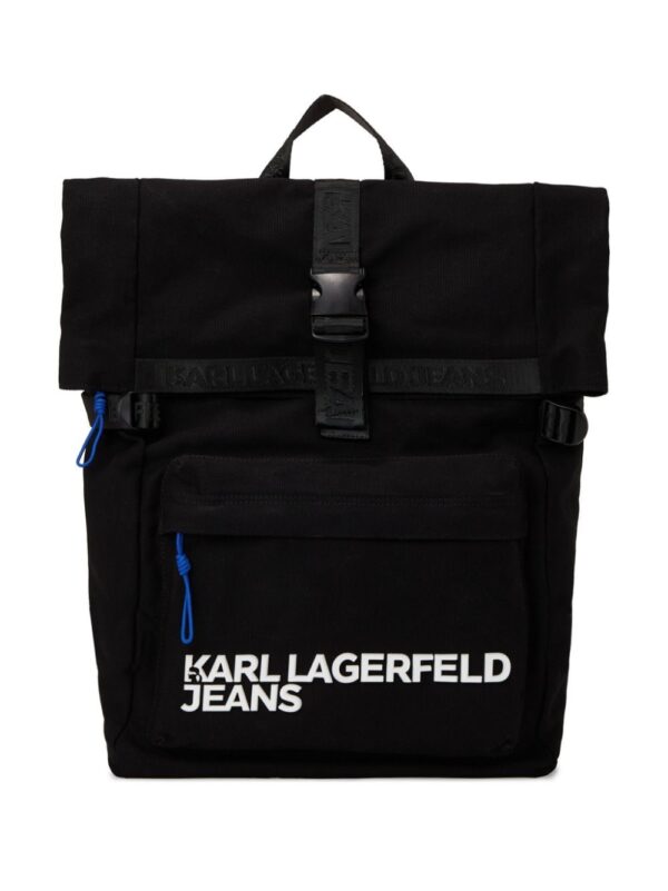 Karl Lagerfeld Jeans Utility roll-top backpack