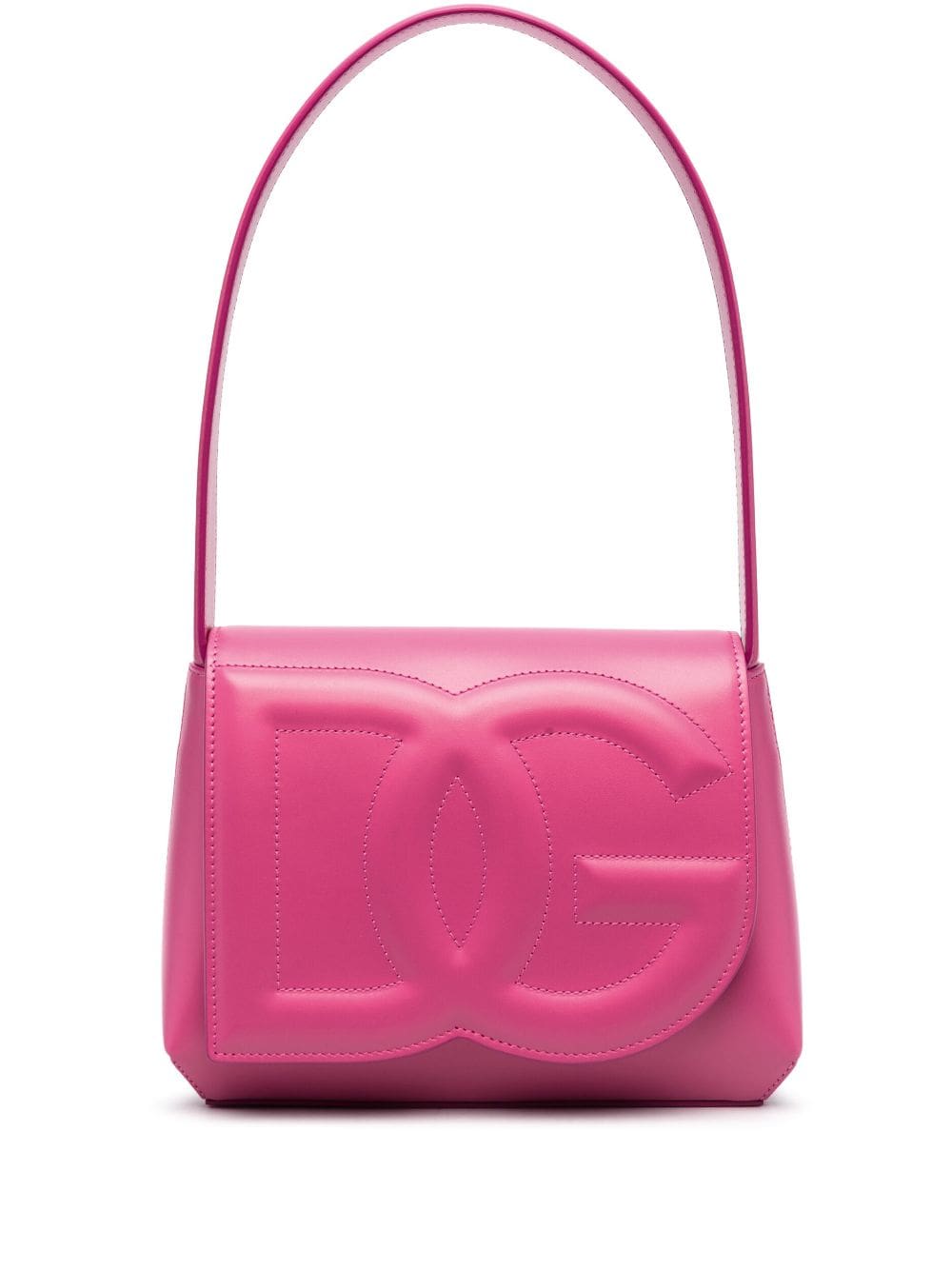 Dolce & Gabbana DG Logo leather shoulder bag
