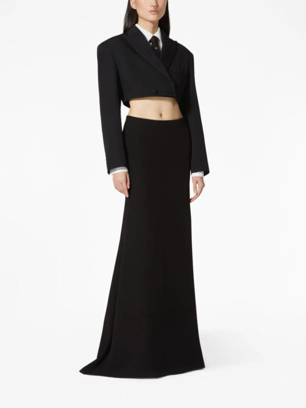 Valentino Garavani  Compact Popeline cropped shirt - Image 2