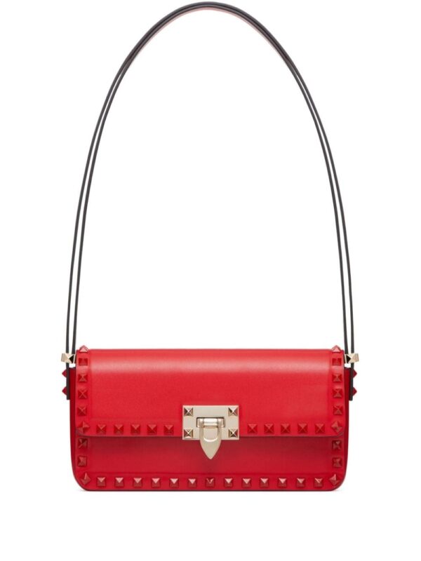 Valentino Garavani Rockstud23 E/W leather shoulder bag