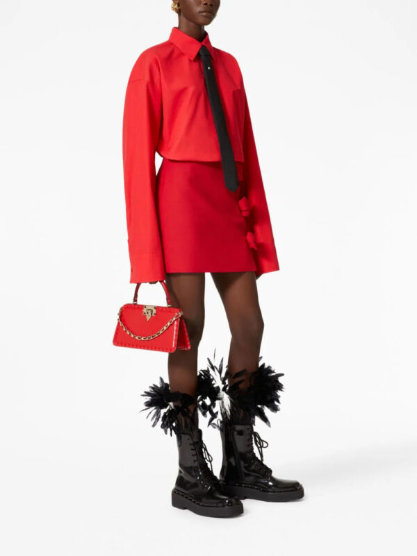 Valentino Garavani  long-sleeved cropped shirt - Image 2