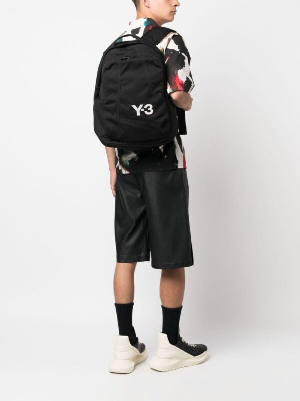 Y-3 logo-embroidered backpack - Image 5