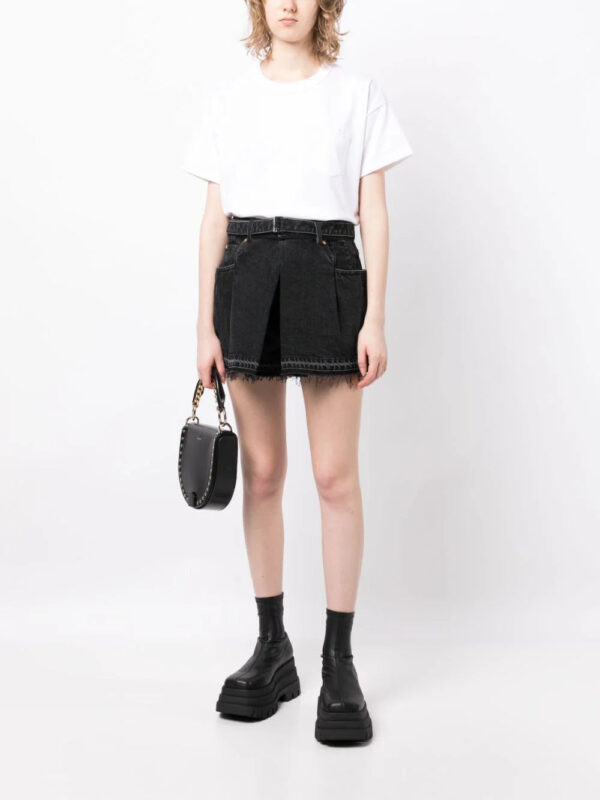 sacai  s logo-embroidered cotton shirt - Image 2