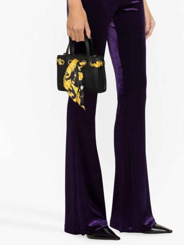 Versace Jeans Couture Chain Couture scarf-detail mini bag - Image 3