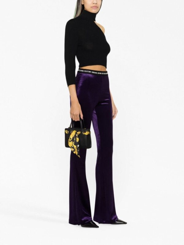 Versace Jeans Couture Chain Couture scarf-detail mini bag - Image 2