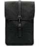 Rains carabiner-strap matte-finish backpack