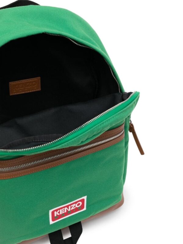 Kenzo Explore logo-patch backpack - Image 4