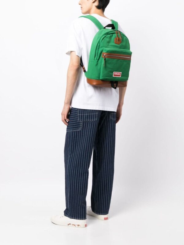 Kenzo Explore logo-patch backpack - Image 5