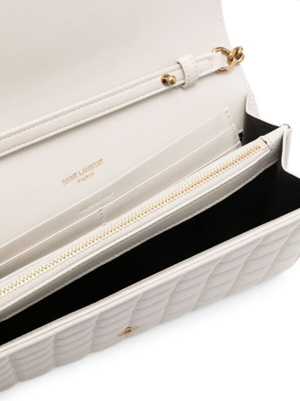Saint Laurent Cassandre matelassé leather clutch - Image 5