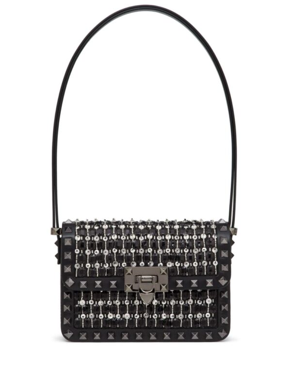 Valentino Garavani small Rockstud23 embroidered shoulder bag
