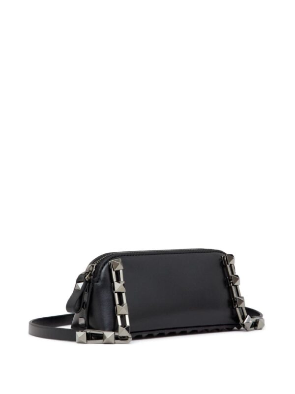 Valentino Garavani mini Rockstud calfskin clutch - Image 4