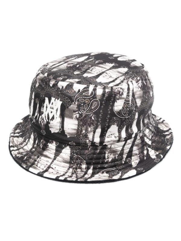 AMIRI logo-embroidered reversible bucket hat