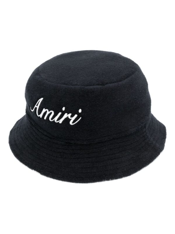 AMIRI logo-embroidered reversible bucket hat - Image 3