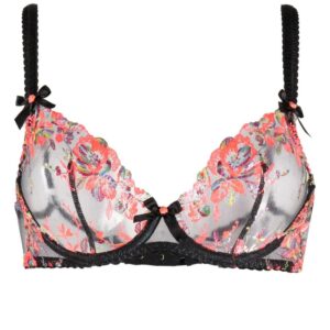 Agent Provocateur  Lexx floral-embroidered underwire bra