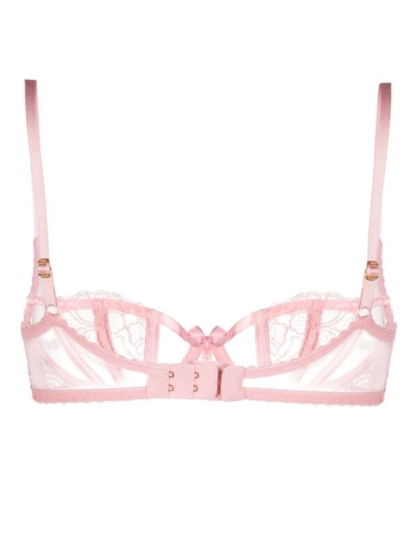 Agent Provocateur  Rozlyn picot-trim sheer-lace bra - Image 2