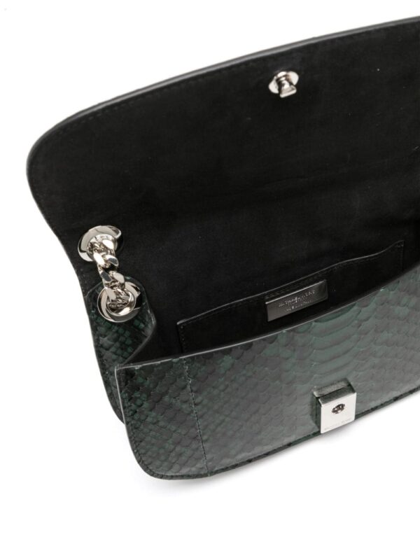 Michael Kors Collection Christie python-embossed mini bag - Image 5