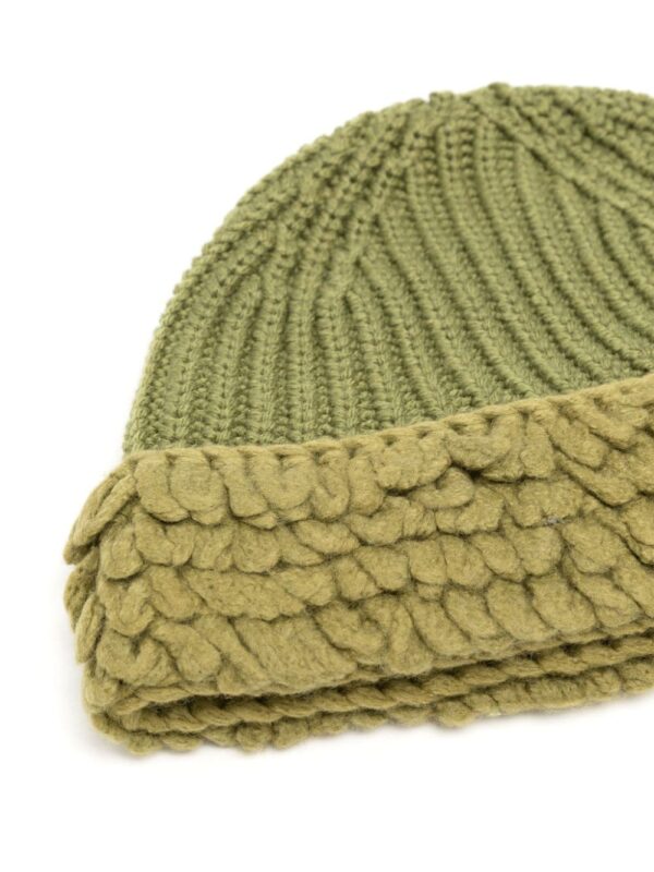 Moncler ribbed wool beanie - Image 2