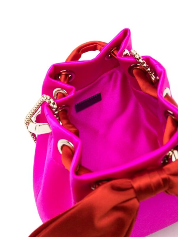 Jimmy Choo Bon Bon satin mini bag - Image 4