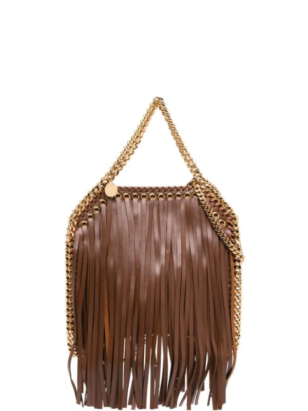 Stella McCartney Falabella fringed tote bag