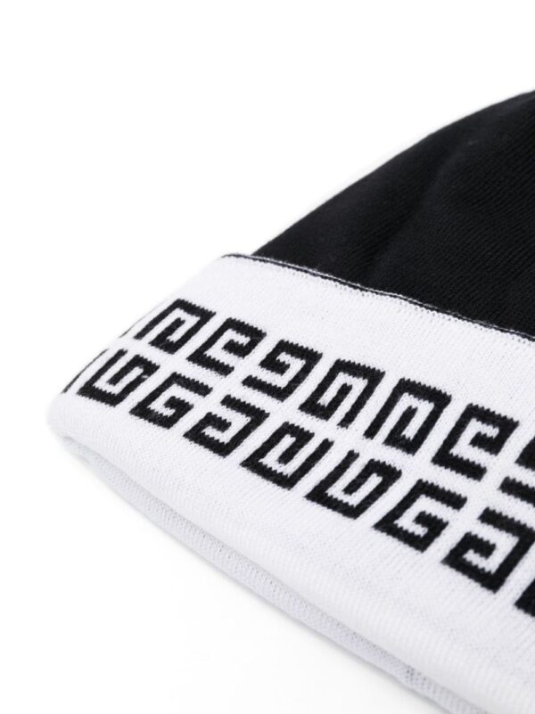 Givenchy logo-print wool beanie - Image 2