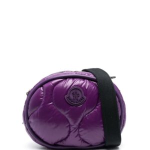 Moncler logo-patch padded shoulder bag