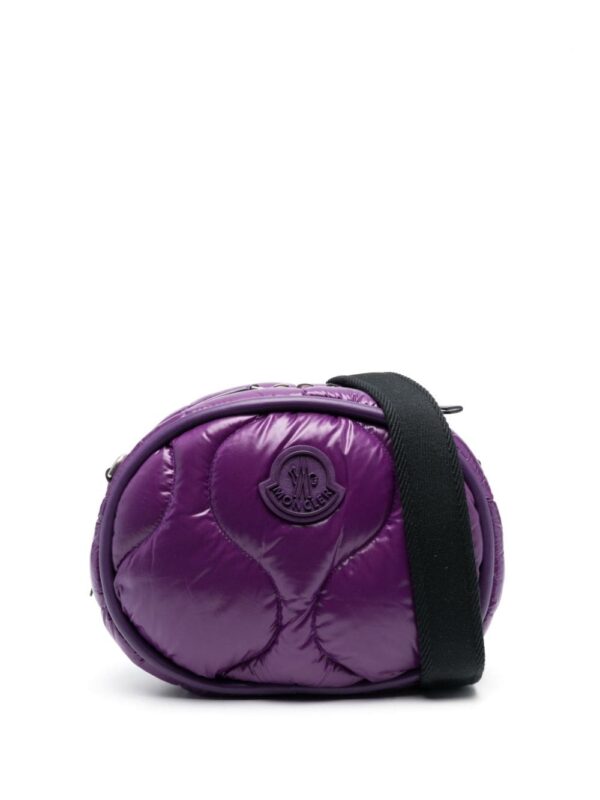 Moncler logo-patch padded shoulder bag