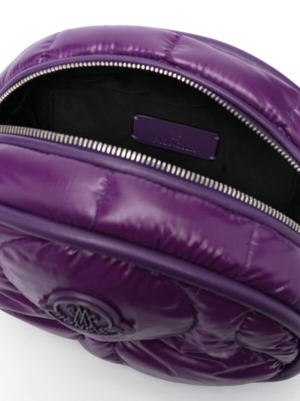 Moncler logo-patch padded shoulder bag - Image 5
