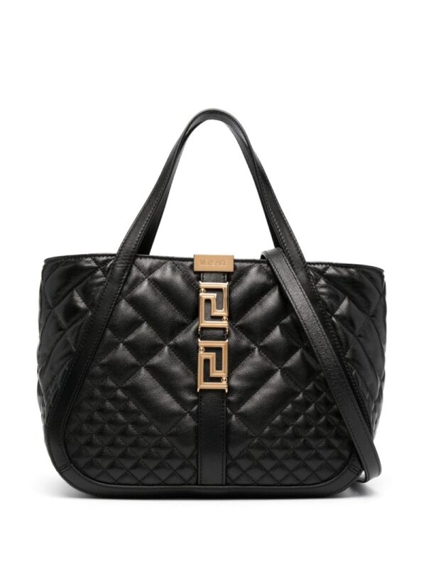 Versace Greca Goddess quilted tote bag