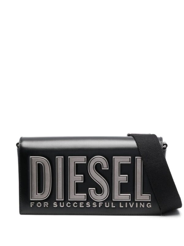 Diesel Biscotto M leather shoulder bag
