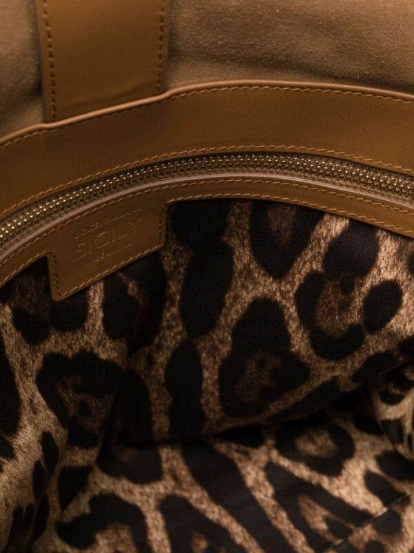Dolce & Gabbana Sicily suede tote bag - Image 5
