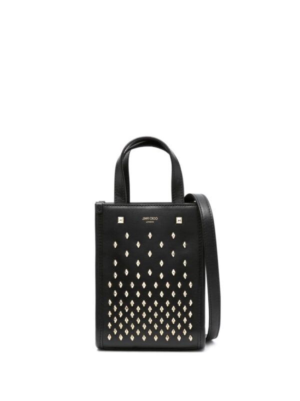 Jimmy Choo mini studded two-way bag
