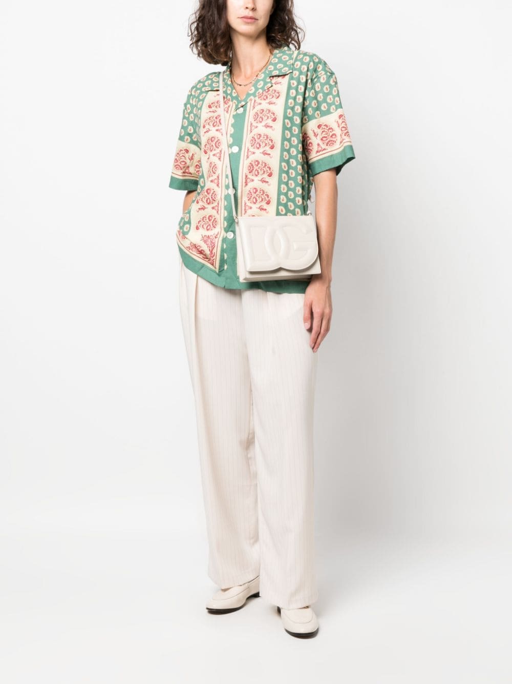 Dolce & Gabbana DG stitch flap crossbody bag - Image 2