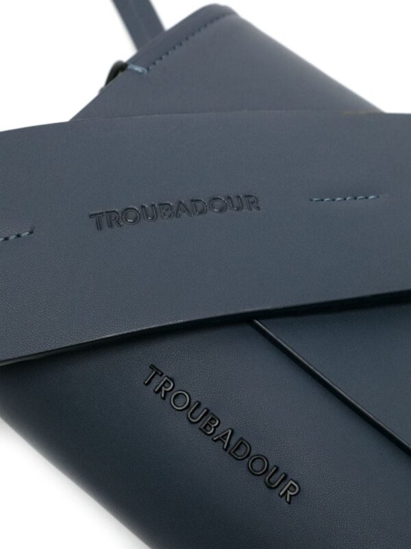 Troubadour Ki logo-lettering leather crossbody bag - Image 4
