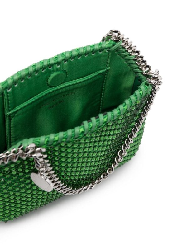 Stella McCartney mini Falabella crystal-embellished tote bag - Image 5
