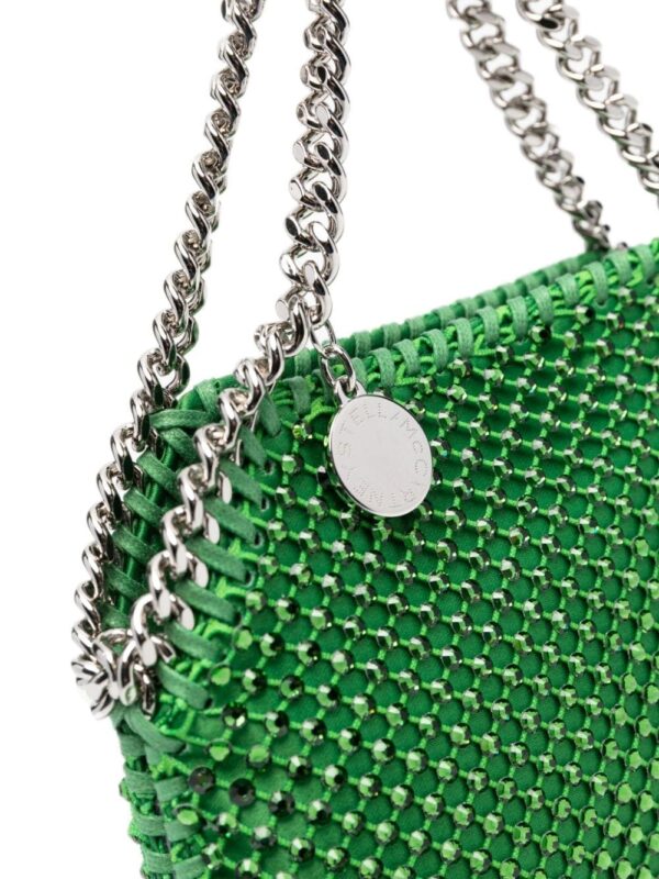 Stella McCartney mini Falabella crystal-embellished tote bag - Image 4