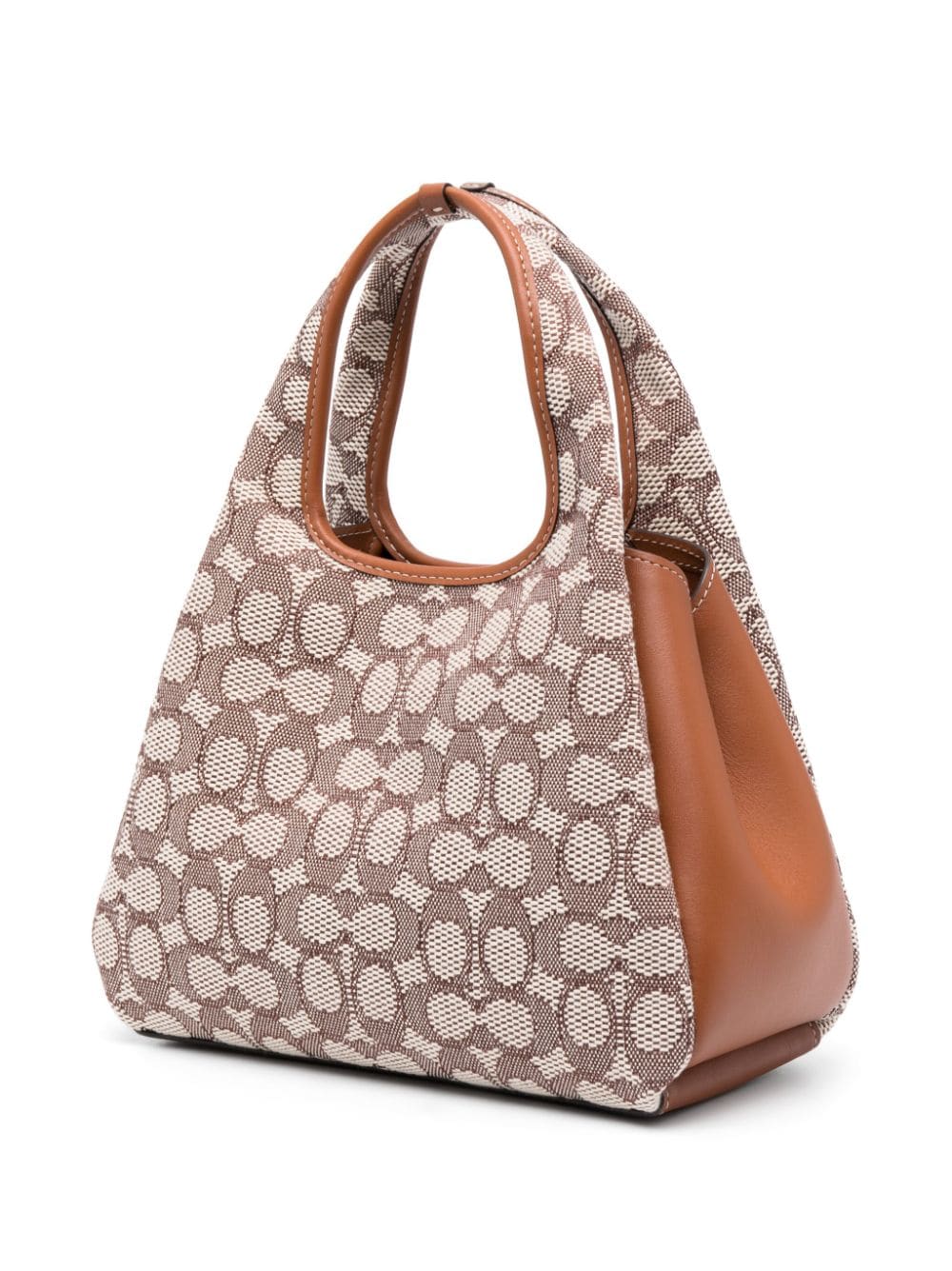 Coach Hadley monogram-jacquard leather bag - Image 3