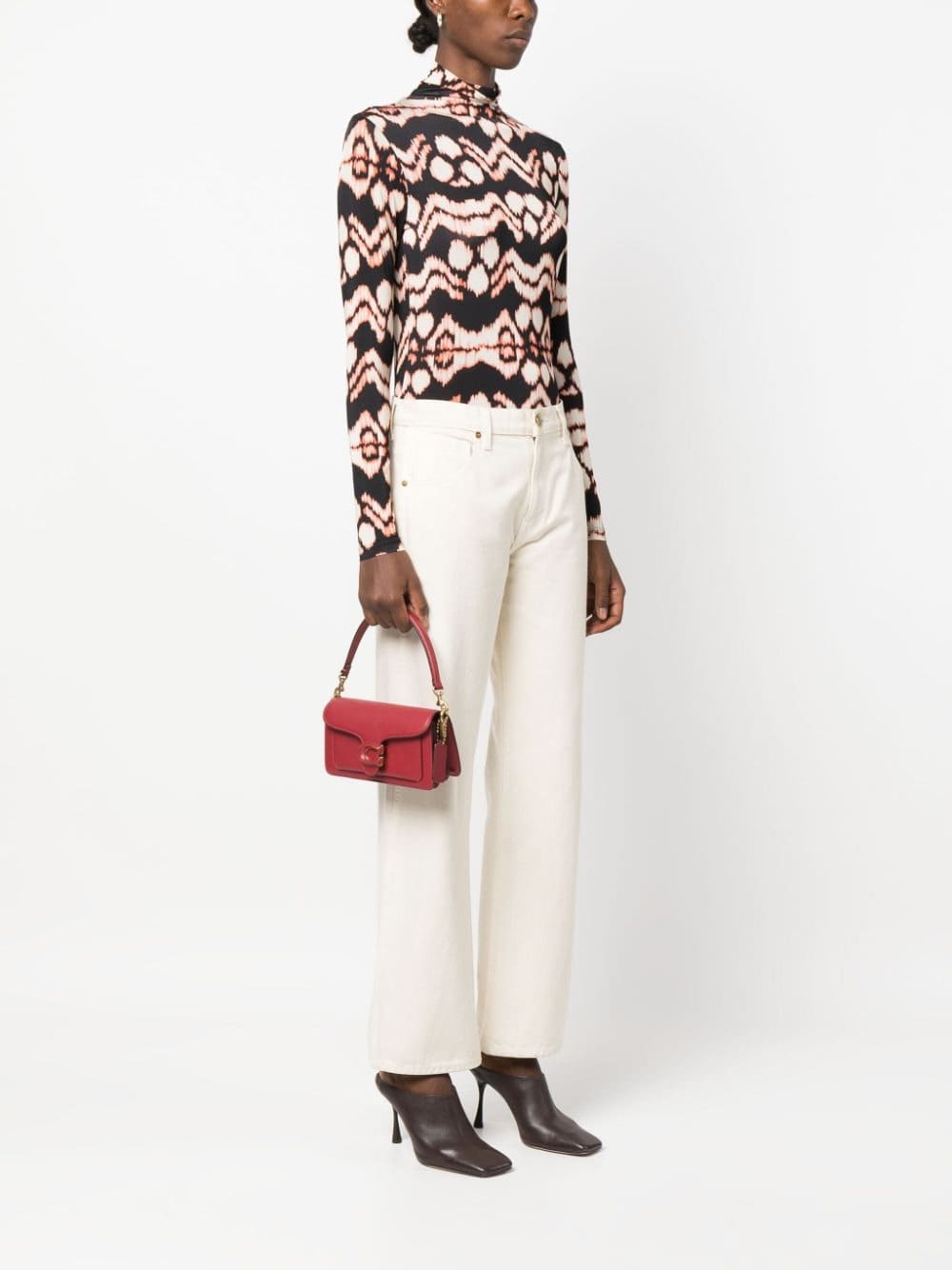 Coach mini Tabby leather shoulder bag - Image 2