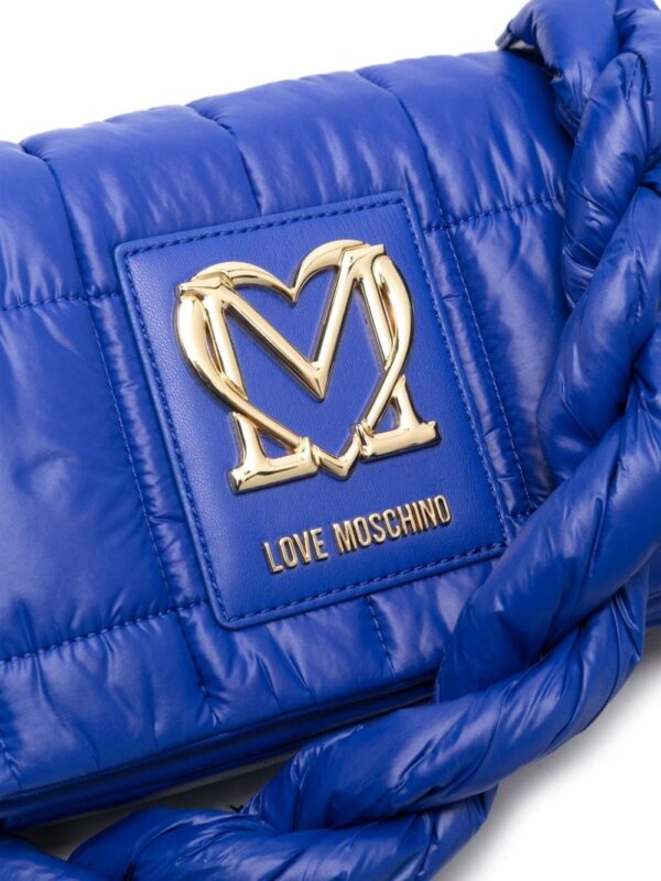 Love Moschino Thin Air quilted shoulder bag - Image 4