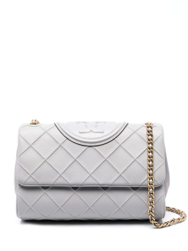 Tory Burch Fleming logo-embossed crossbody bag