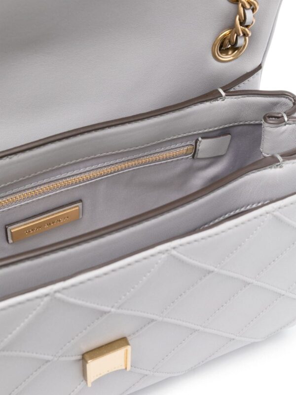 Tory Burch Fleming logo-embossed crossbody bag - Image 5
