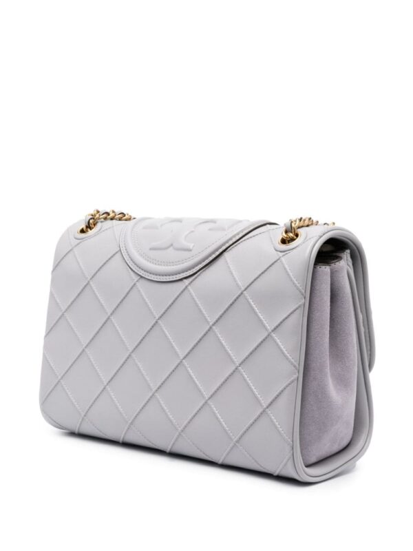 Tory Burch Fleming logo-embossed crossbody bag - Image 3