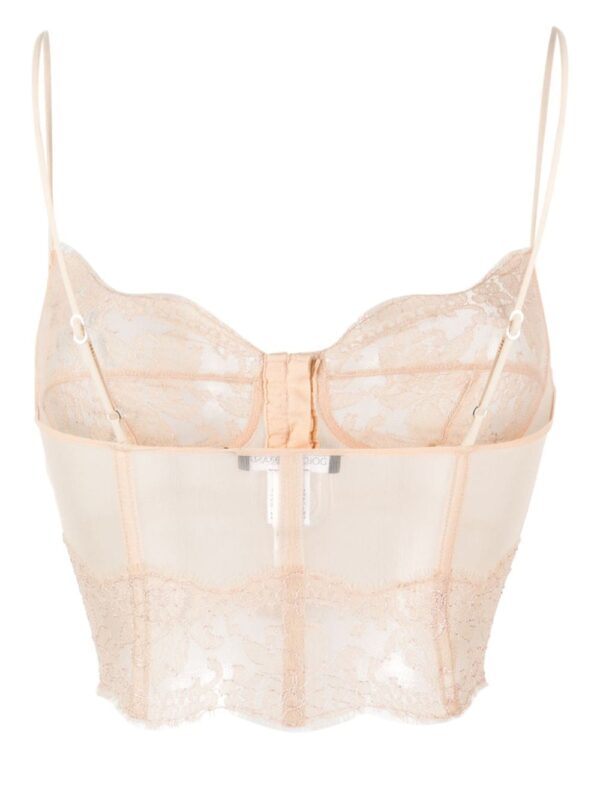 Dolce & Gabbana  floral-lace bustier bra - Image 2