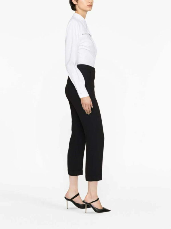 Alexander McQueen  zip-embellished cotton shirt - Image 3