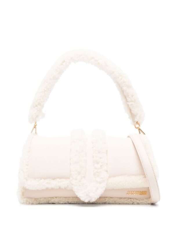 Jacquemus La Bambimou doux shearling shoulder bag
