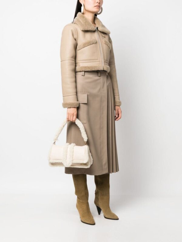 Jacquemus La Bambimou doux shearling shoulder bag - Image 2
