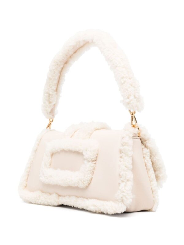Jacquemus La Bambimou doux shearling shoulder bag - Image 3